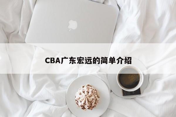 CBA广东宏远的简单介绍